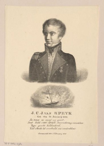 Portrait of Jan van Speyk