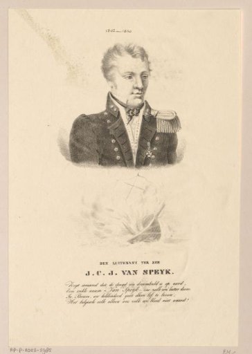 Portrait of Jan van Speyk
