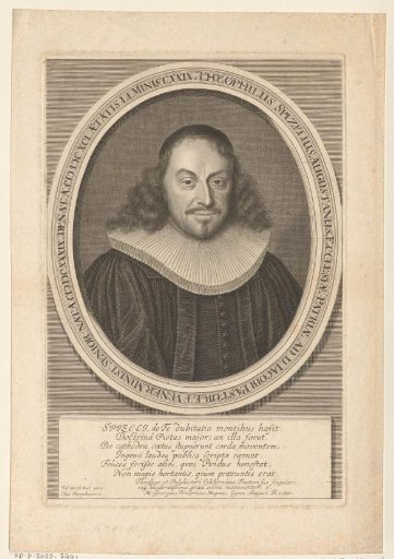 Portrait of Gottlieb Spitzel at the age of 51