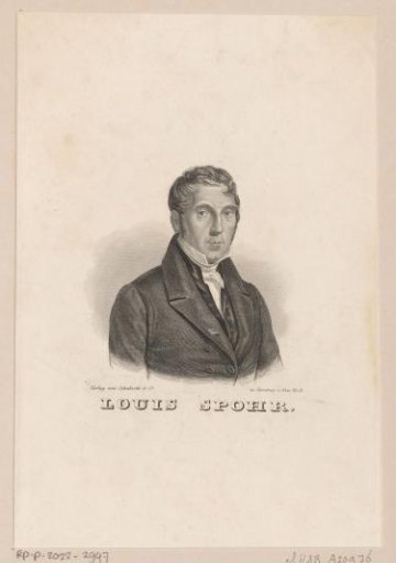 Portrait of Louis Spohr