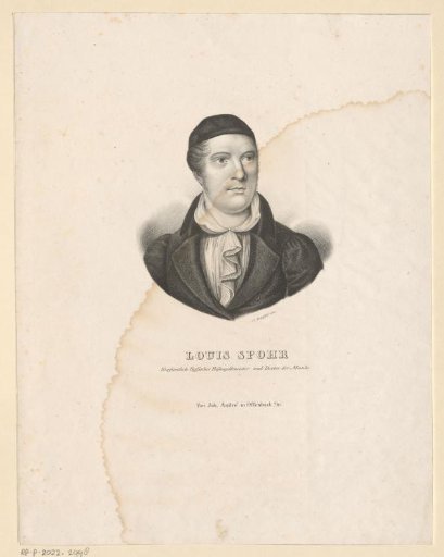 Portrait of Louis Spohr