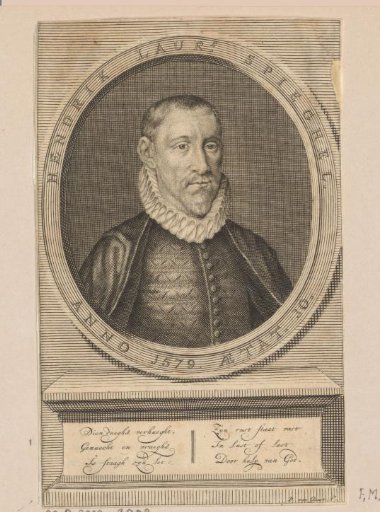 Portrait of Hendrick Laurensz. Spieghel at the age of 30