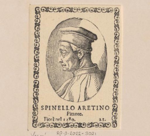 Portrait of Spinello Aretino