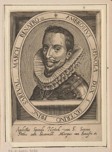 Portrait of Ambrosius Spinola