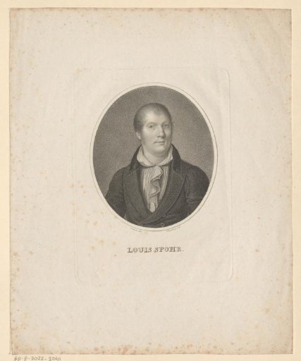 Portrait of Louis Spohr