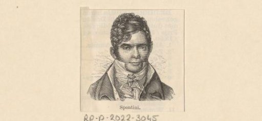 Portrait of Gasparo Spontini