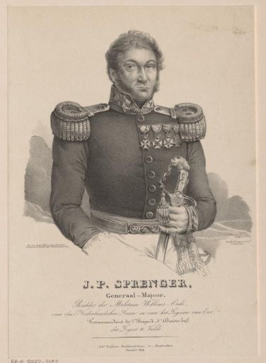 Portrait of Johannes Petrus Sprenger