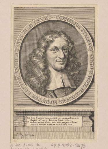 Portrait of Cornelis Stalpart vander Wiel at the age of 67