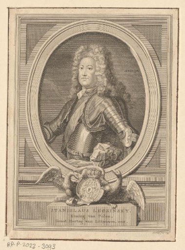Portrait of Stanislaus Leszczyński at the age of 56