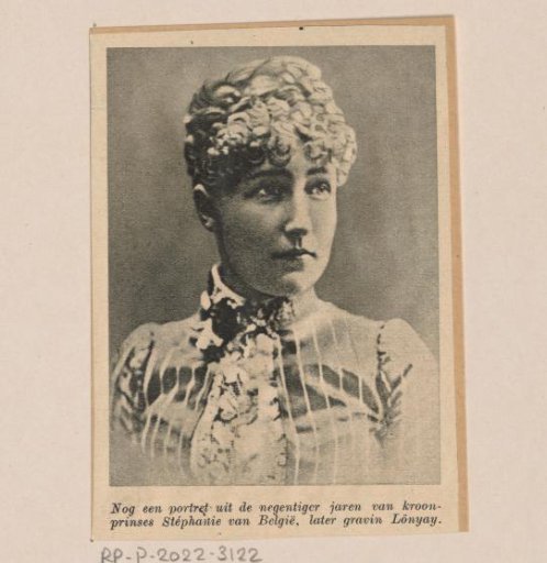 Portrait of Stefanie of Belgium