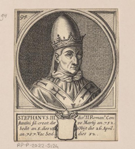 Portrait of Stefanus III (IV)