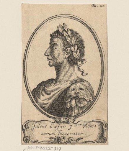 Portrait of Julius Caesar
