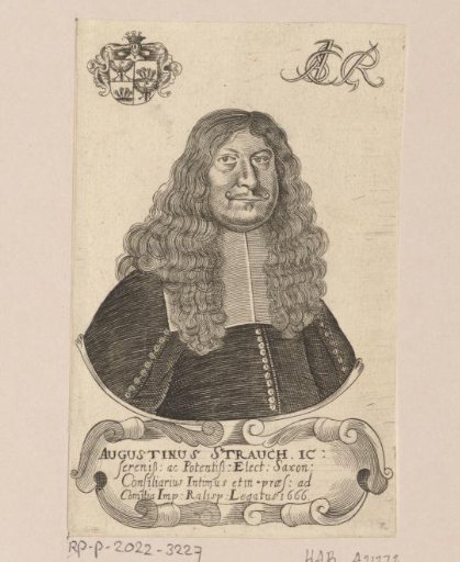 Portrait of Augustin Strauch