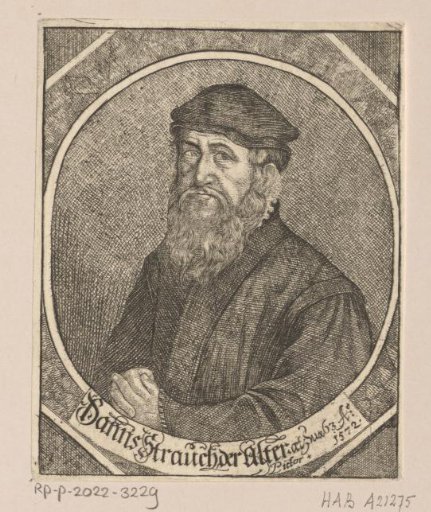 Portrait of Hanns Strauch I at the age of 63