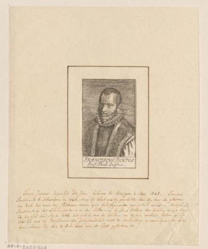Portrait of Franciscus Junius I