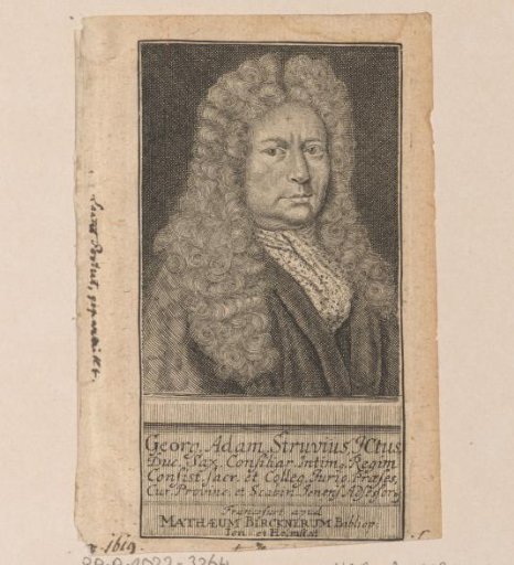 Portrait of Georg Adam Struve