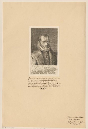 Portrait of Franciscus Junius I
