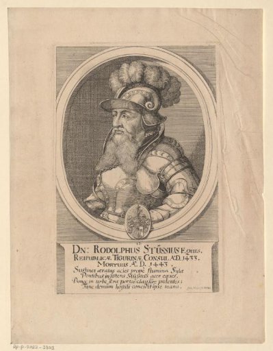 Portrait of Rudolph Stüssi