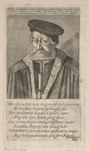 Portrait of Jakob Sturm