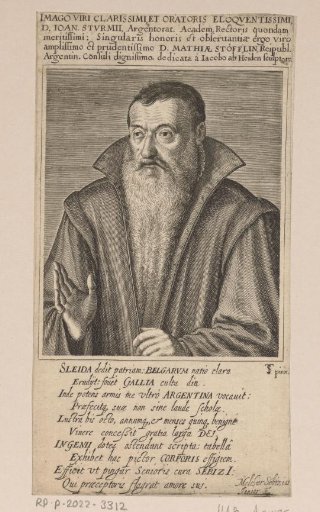 Portrait of Johann Sturm