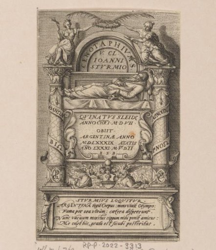 Monumental tomb of Johann Sturm