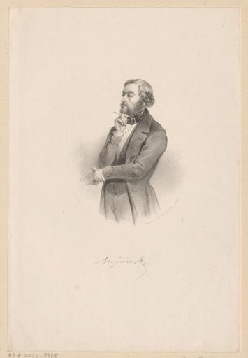Portrait of Eugène Sue