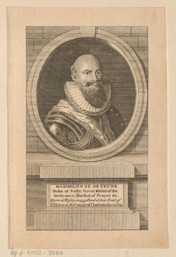 Portrait of Maximilien de Béthune
