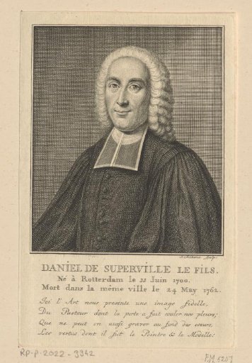 Portrait of Daniel de Superville