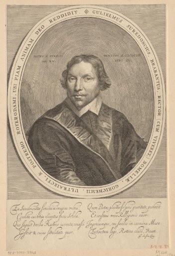 Portrait of Guilielmus Surendonck