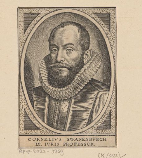 Portrait of Cornelius Swanenburch