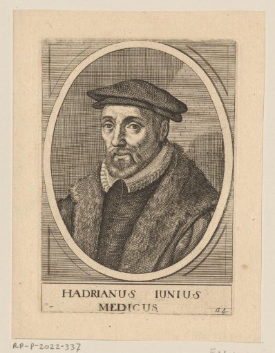 Portrait of Hadrianus Junius