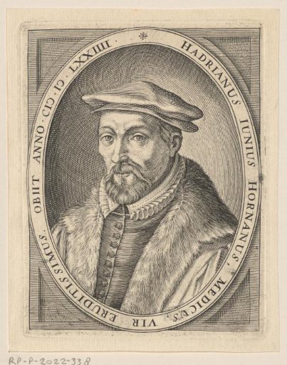 Portrait of Hadrianus Junius