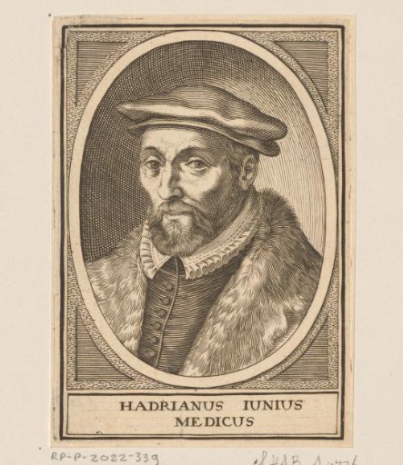Portrait of Hadrianus Junius