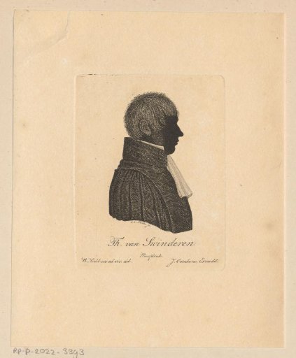 Silhouette Portrait of Theodorus van Swinderen