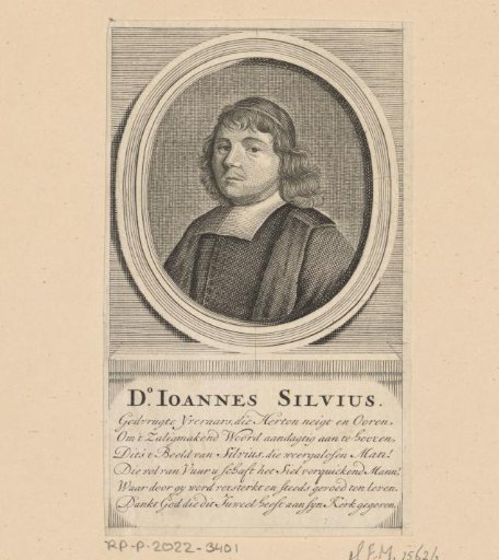 Portrait of Johannes Sylvius
