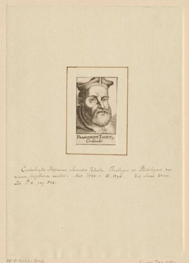 Portrait of Franciscus Tolet