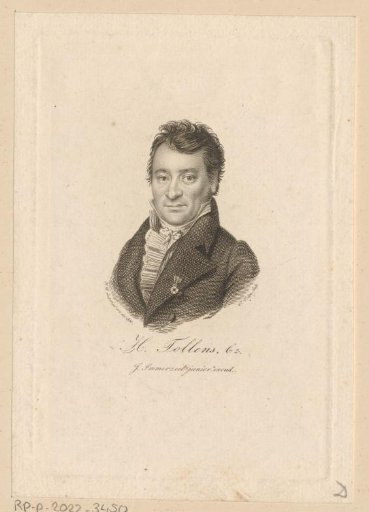 Portrait of Hendrik Tollens