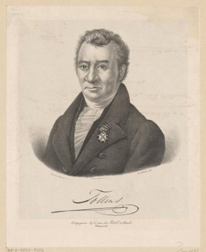 Portrait of Hendrik Tollens