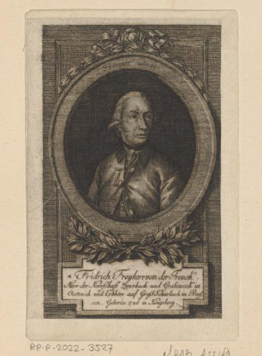 Portrait of Friedrich von der Trenck