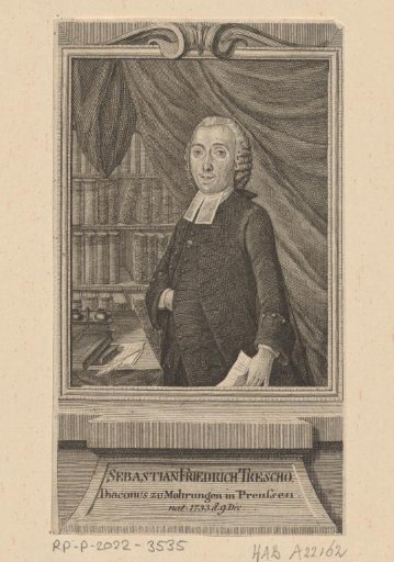 Portrait of Friedrich Sebastian Trescho