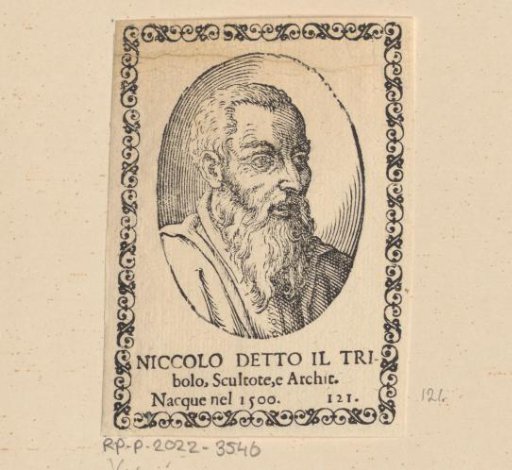 Portrait of Niccolò Tribolo