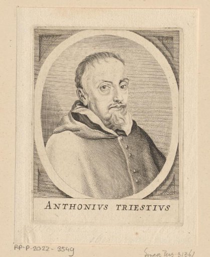 Portrait of Antonius Triest