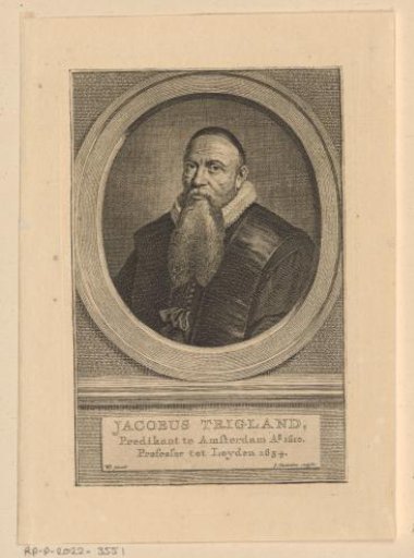 Portrait of Jacobus Trigland (I)