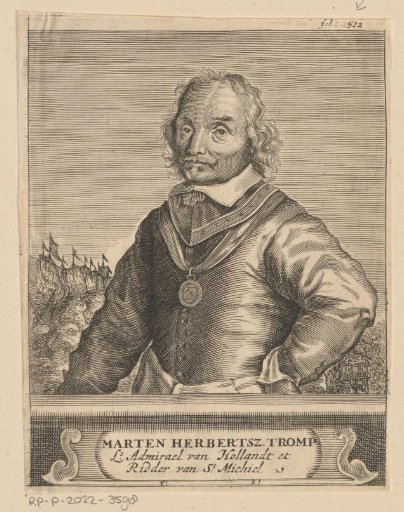 Portrait of Maarten Harpertszoon Tromp