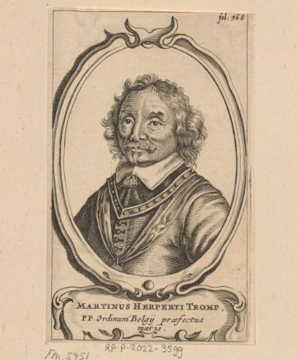 Portrait of Maarten Harpertszoon Tromp