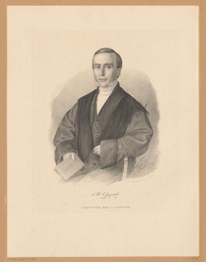 Portrait of Theodoor Willem Johannes Juynboll