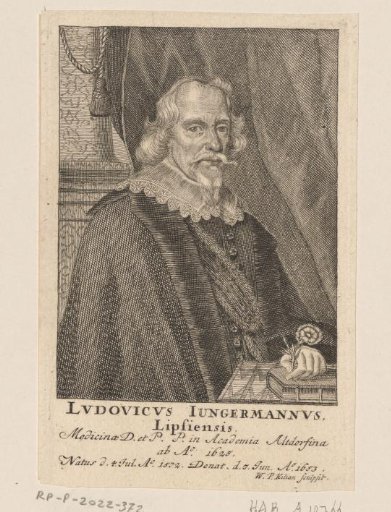 Portrait of Ludwig Jungermann