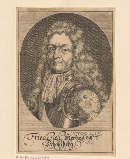 Portrait of Duke Frederick of Schomberg