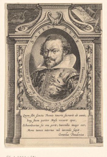 Portrait of Floris van Schoonhoven at the age of 24