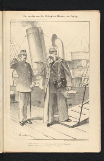 The Dismissal of the Belgian Minister of War